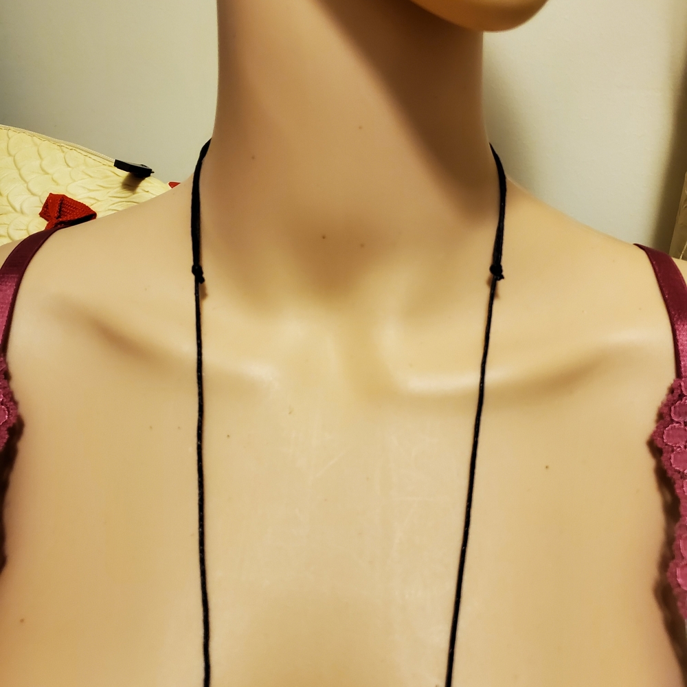 🛍️BUNDLE ONLY ITEM🛍️ Extra long necklace with/Copper chakra heart - Picture 5 of 8